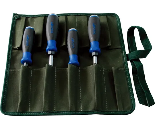 63-4162-71　［Discontinued］Penetrating screwdriver 4 pieces set (with tool roll)　52600S