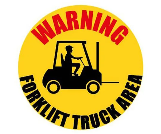 63-9691-52　RS PRO Warning (English) Vinyl　136-6407
