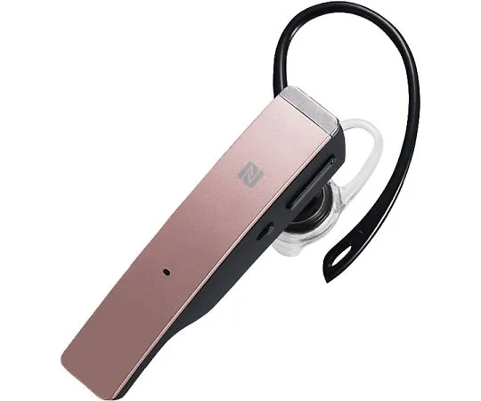 64-3774-50　［Discontinued］Bluetooth4.1 compatible 2 microphone headset with metal antenna & NFC compatible model pink　BSHSBE500PK