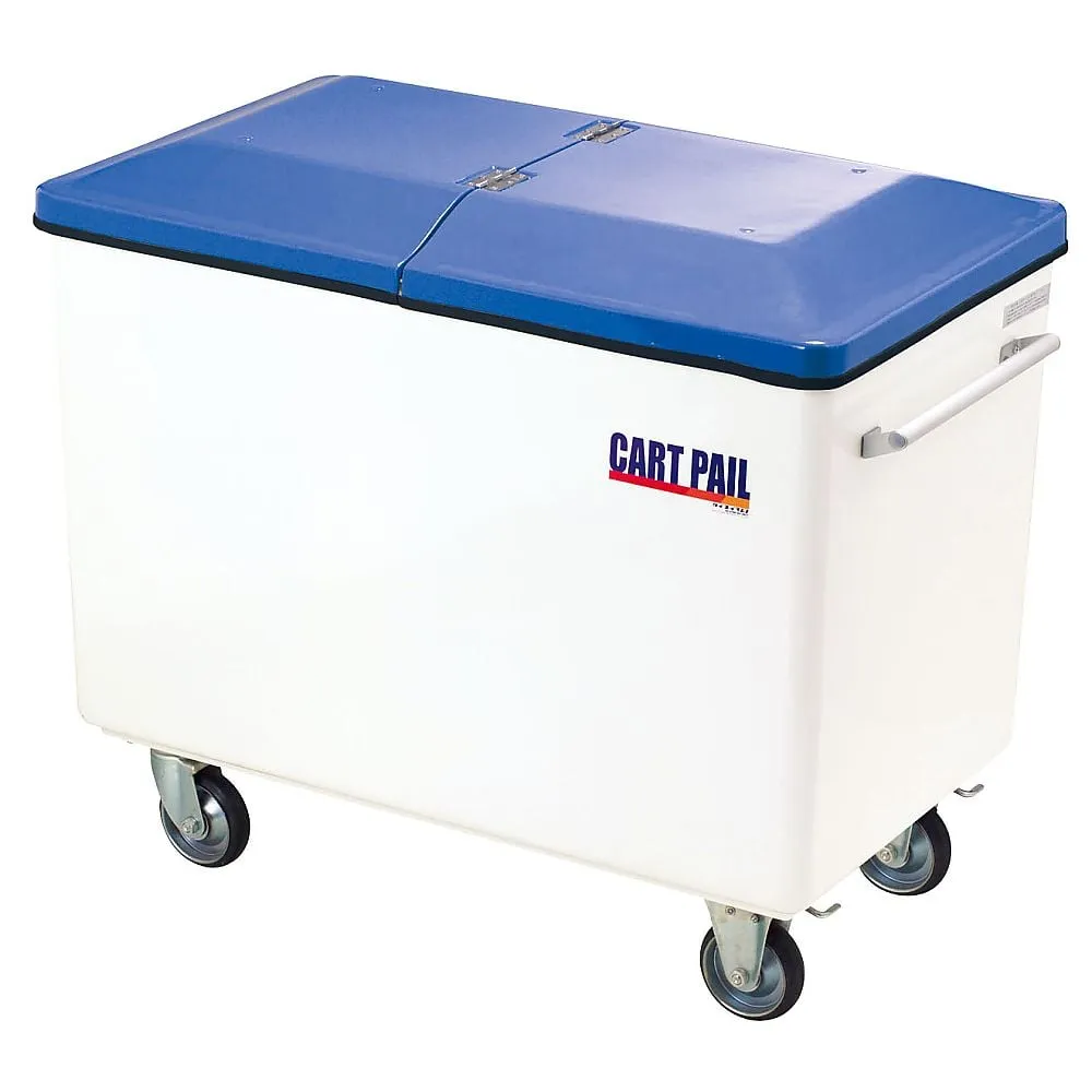 62-6614-64　［Discontinued］Cartpail (With Lid) (With 150 mm Caster)　CP-620