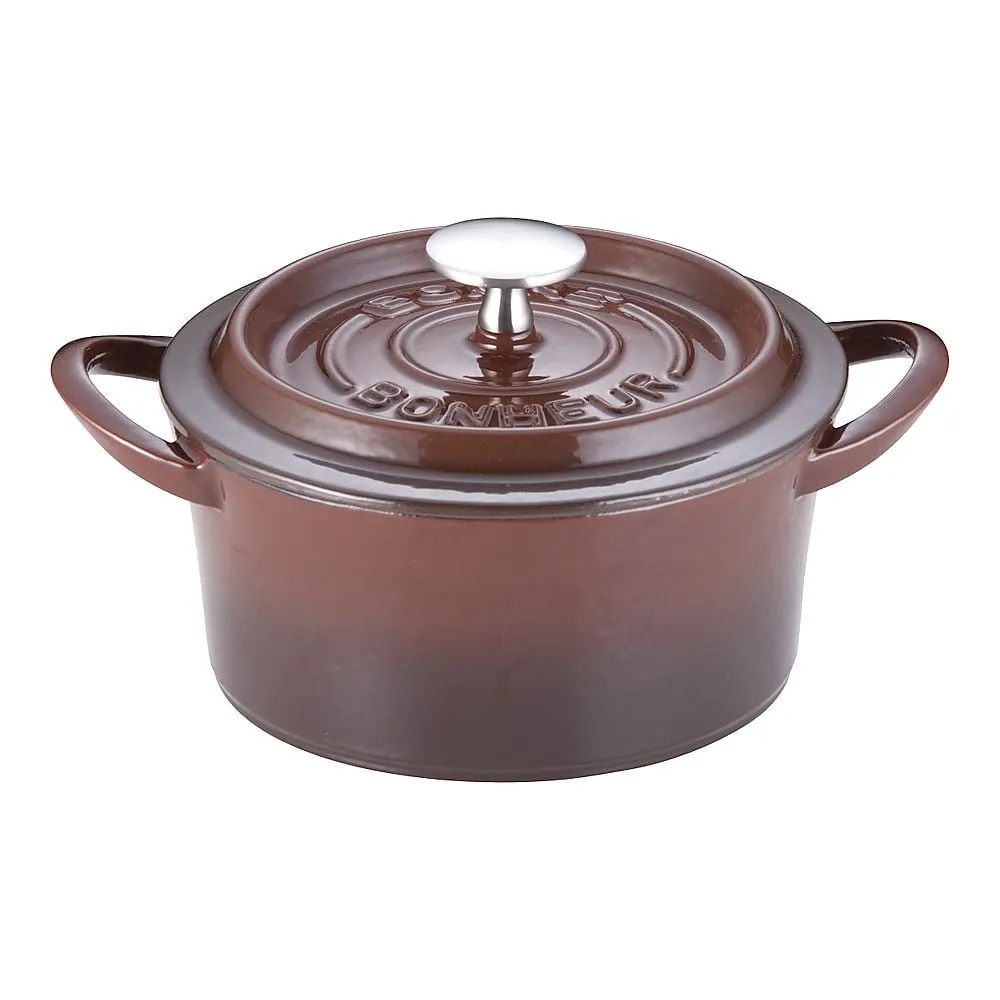 62-6348-93　［Discontinued］Bon Bonaire Cocotte 18 cm Brown