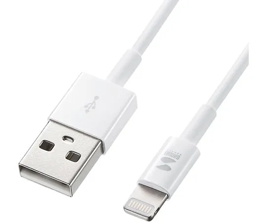 64-0899-10　［Discontinued］Lightning Cable White 1 m　KB-IPLT10K2W