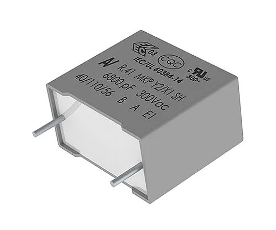 63-8396-98　KEMET 4.7nF Polypropylene Capacitor PP 300V ac ±20% Tolerance Through Hole R41 Series　R413I14700000M
