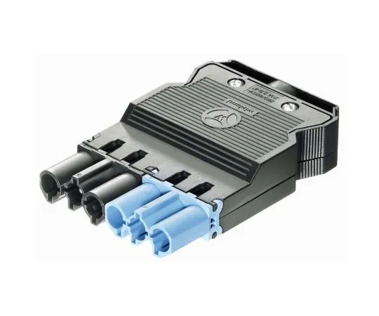 63-9685-49　Wieland GST18i6 Series, Male 6 Pole Male Connector, Cable Mount, with Strain Relief, Rated At 20A, 250 V　92.968.0358.1