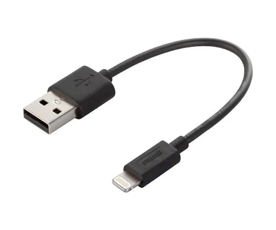 64-3774-65　［Discontinued］USB2.0 Cable (A to Lightning) MFi Certified Model 0.1 m Black　BSIPC11UL01BK