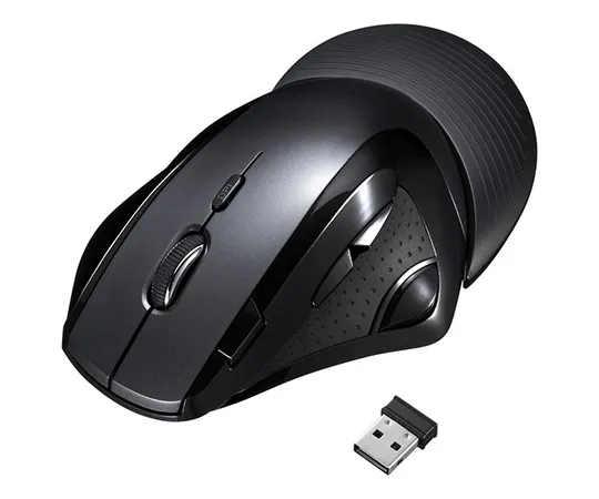 63-3192-63　［Discontinued］Wireless Ergo Laser Mo*** Black　MA-WLS70BK