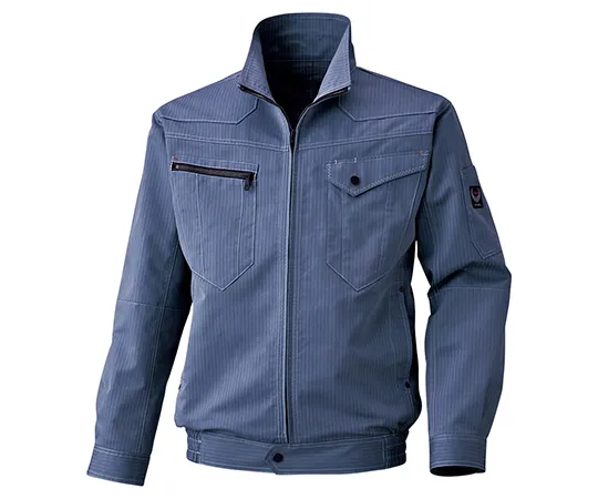 63-5376-97　［Discontinued］Long Sleeve Jacket Indigo Blue S　BK6067-52-S