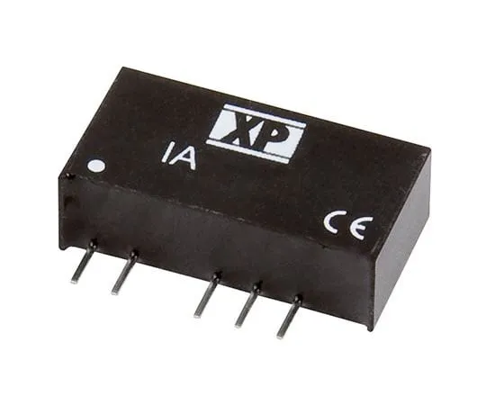 63-8363-63　XP Power IA 1W Isolated DC-DC Converter Through Hole, Voltage in 4.5 → 5.5 V dc, Voltage out ±5V dc　IA0505S