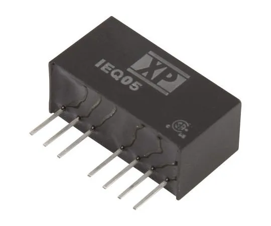 63-8366-01　XP Power IEQ 5W Isolated DC-DC Converter Through Hole, Voltage in 9 → 36 V dc, Voltage out 24V dc　IEQ0524S24