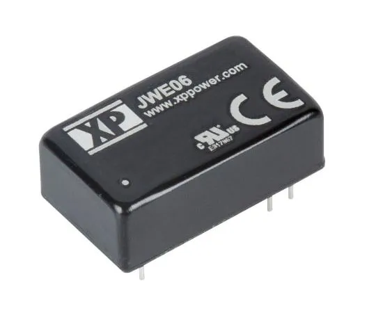 63-8421-91　XP Power JWE06 6W Isolated DC-DC Converter Through Hole, Voltage in 9 → 36 V dc, Voltage out ±15V dc　JWE0624D15