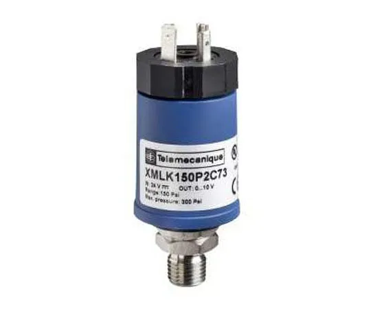 63-8429-43　Telemecanique Sensors Air, Fresh Water Pressure Switch, Analogue 0 → 10bar, 24 V dc　XMLK010B2C21