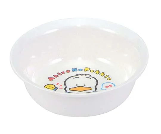 63-7201-85　［Discontinued］Melamine Children's Tableware Duck Peckle Fruit Plate MC-35P　0382210