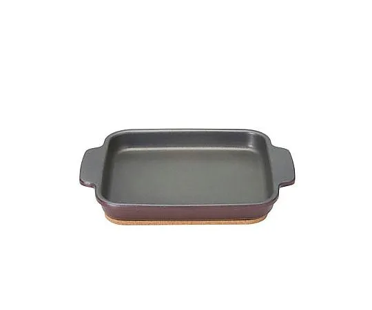 62-6824-45　［Discontinued］Baked Plus Oven Toaster Plate Flat Plate Brown