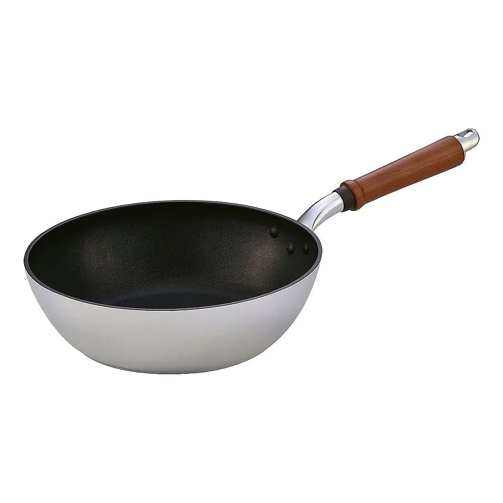62-6347-33　［Discontinued］Senren Cast Deep Frying Pan 26 cm