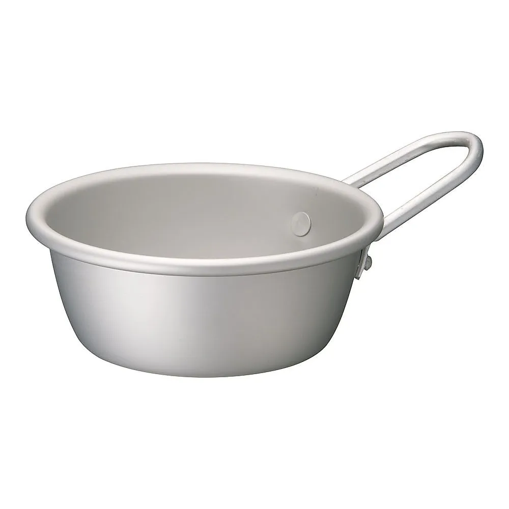 63-5717-59　［Discontinued］Alumite Makgeolli Cup 11 cm with Hand Silver　RMT2001