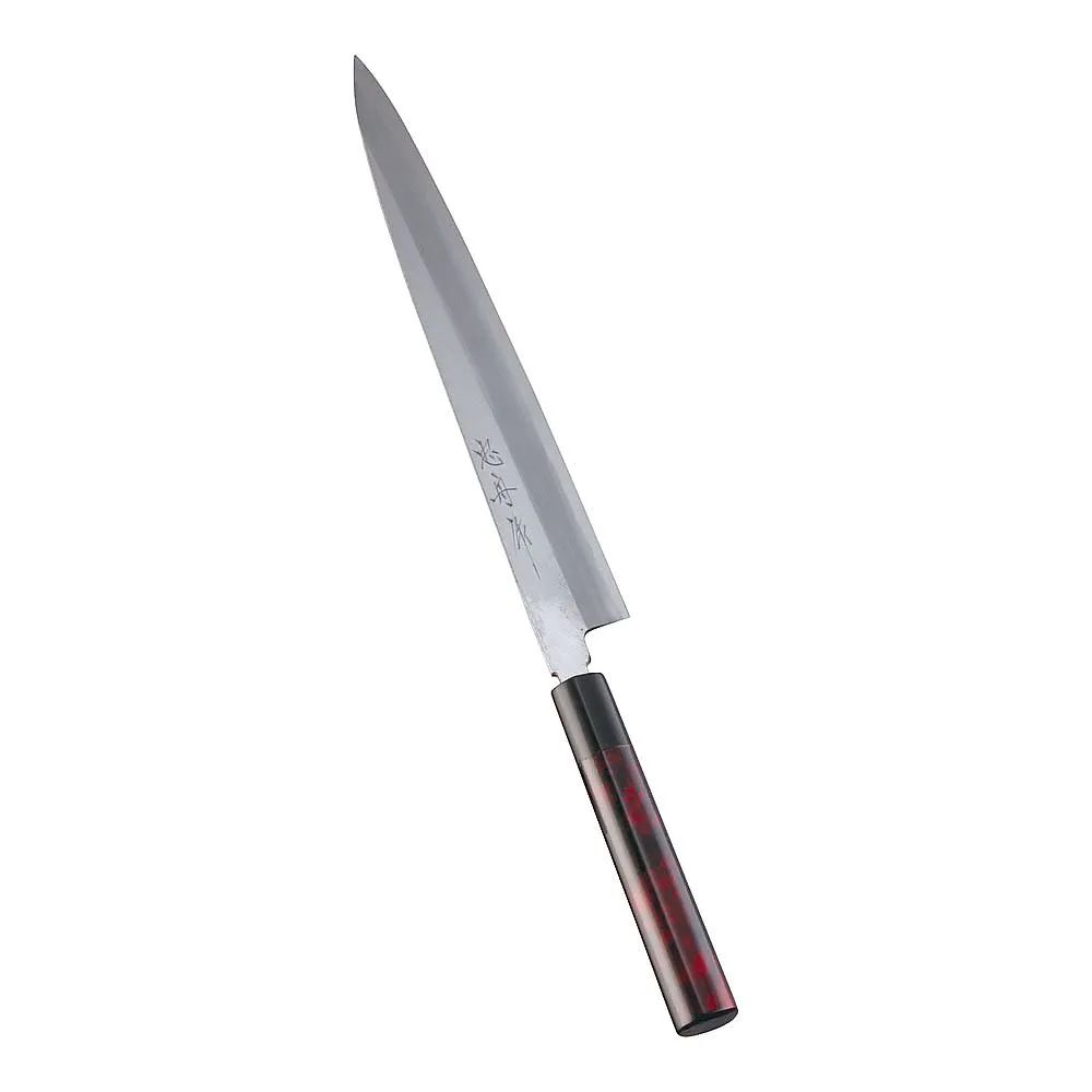 62-6407-85　［Discontinued］Kabuki Harmony Hocho-Chushu-Yanagi Blade 27 cm Akane