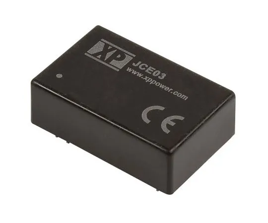 63-8362-58　XP Power JCE03 3W Isolated DC-DC Converter Through Hole, Voltage in 9 → 18 V dc, Voltage out 24V dc　JCE0312S24