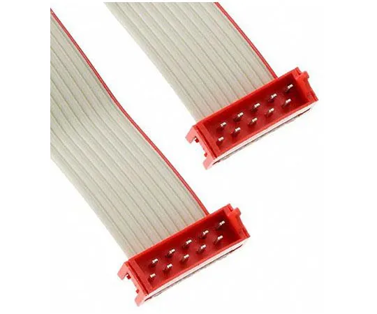 63-8376-50　TE Connectivity Micro-Match Ribbon Cable Assembly, Micro-Match MOW Plug to Micro-Match MOW Plug, 75.5mm　2205063-1