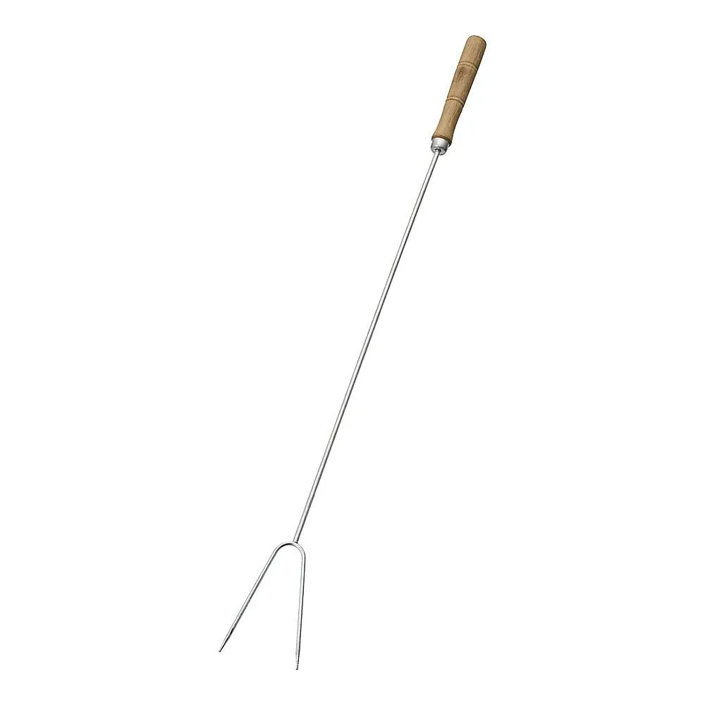 62-6485-66　［Discontinued］Chinese-Made wooden handle meat sashimi　F-13