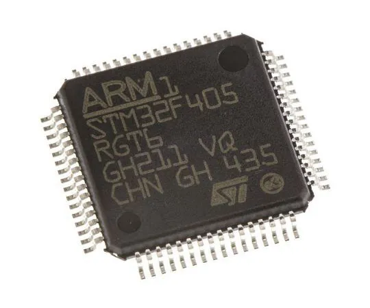 63-8347-72　STMicroelectronics STM32F446RET6, 32bit ARM Cortex M4 Microcontroller, 180MHz, 512 kB Flash, 64-Pin LQFP　STM32F446RET6