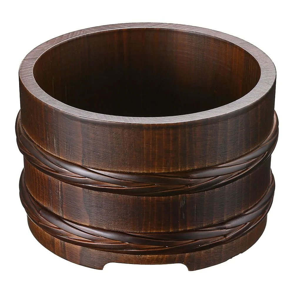 62-6854-02　［Discontinued］Oke-type rice bowl (ancient color)　31016