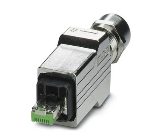 63-8454-47　Phoenix Contact CUC-V14-C1ZNI-S/R4E8 Series, Male Cat5 RJ45 Connector　1422661