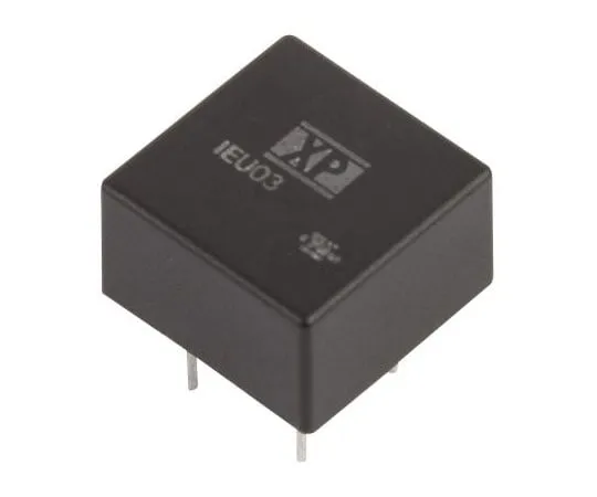 63-8373-57　XP Power IEU03 3W Isolated DC-DC Converter Through Hole, Voltage in 4.5 → 10 V dc, Voltage out 3.3V dc　IEU0305S3V3