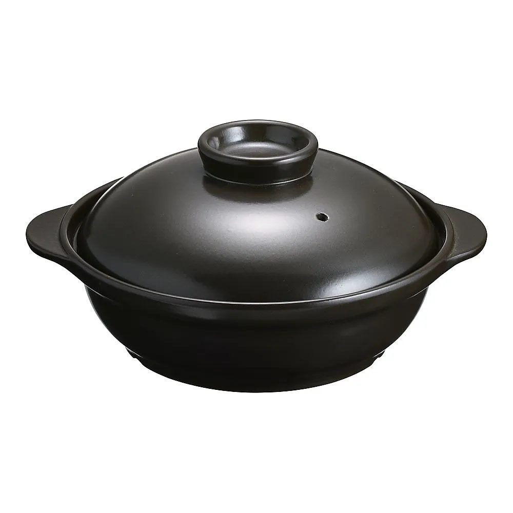 62-6788-37　［Discontinued］SB-24 banquet pot 24 cm dark brown