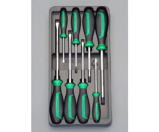64-2225-32　［Discontinued］(+ -) 8-piece screwdriver set　EA612TK-23