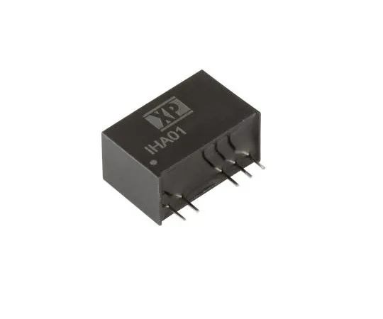 63-8386-67　XP Power IHA01 1W Isolated DC-DC Converter Through Hole, Voltage in 4.5 → 5.5 V dc, Voltage out -9/15V dc　IHA0105D1509