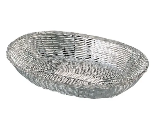 62-6693-02　［Discontinued］Handknit Basket Small Size Shallow　03411070