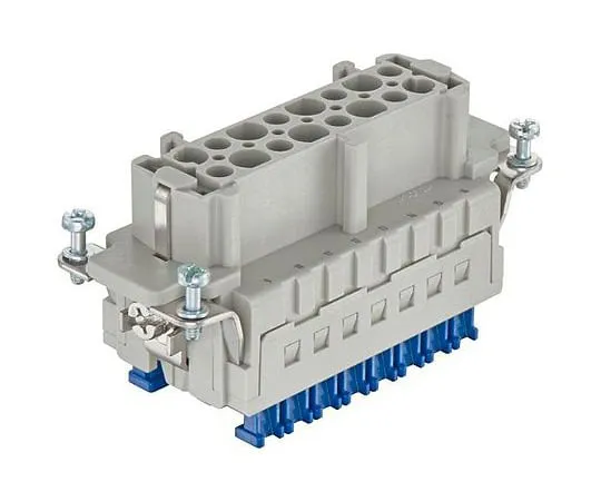 63-9676-19　Han ES Press Series size 32 B Panel Mount Connector Insert, Female, 32 Way, 16A, 500 V　09330162788