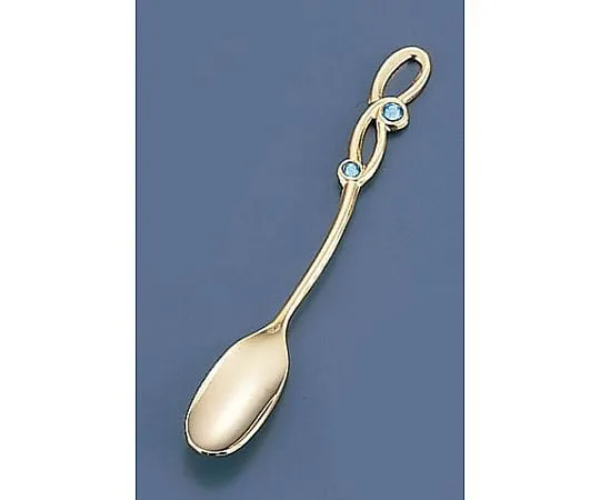 62-6720-90　［Discontinued］Jewelry Marine Gold Coffee Spoon Blue