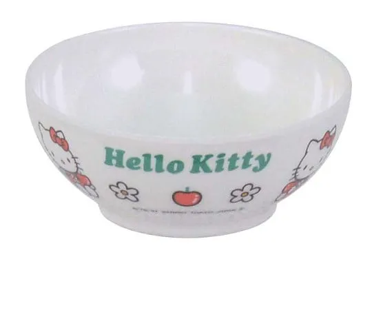 63-7201-59　［Discontinued］Melamine Children's Tableware New Kitty Soup Bowl (Body) MC-32NK　0382080