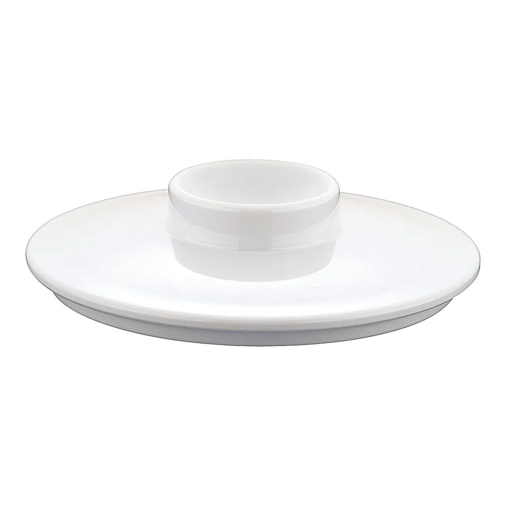 63-5717-53　［Discontinued］Melamine Casserole Lid Pure White　RMRT507