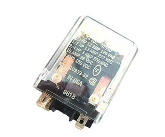 63-9688-22　Deltrol DPDT Non-Latching Relay Plug In, 120V ac Coil, 15A　20684-84