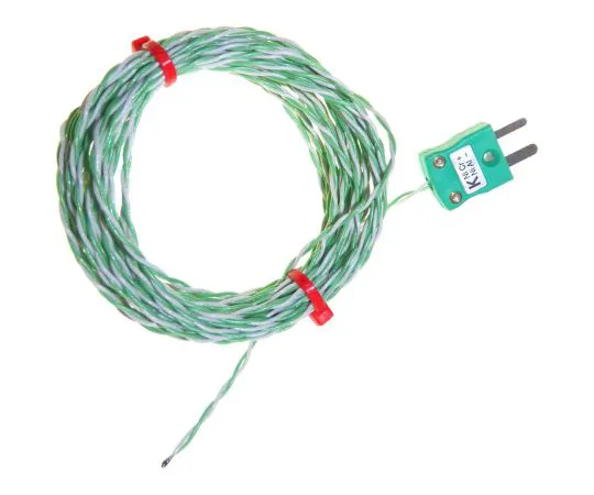 63-9690-15　RS PRO Type K Thermocouple Teflon PFA probe, -75°C → +250°C　136-5880