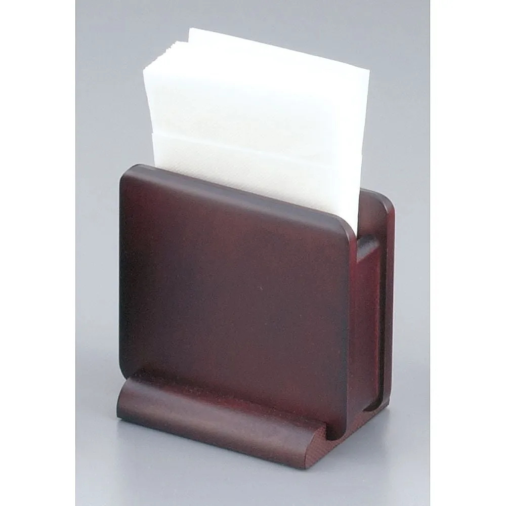 62-6759-02　［Discontinued］Wooden Nafkin Stand (Brown)　15241
