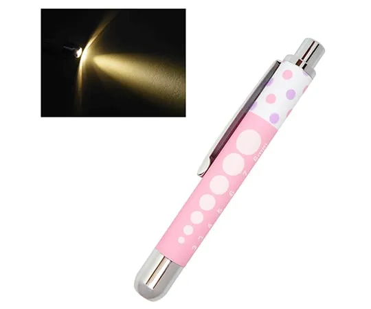 62-7043-63　［Discontinued］Design Soft LED Mini Penlight Dot Pink　ST-ZS0001