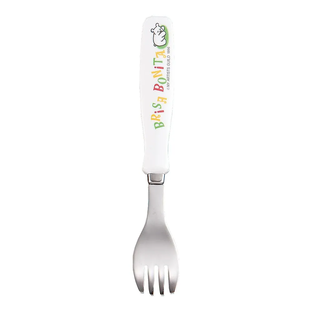 62-6723-35　［Discontinued］Melamine children's tableware "Brisabonita" fork