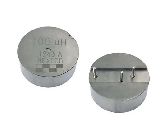 63-8375-65　Vishay 100 μH ±20% Leaded Inductor, Max SRF:2.04MHz, 8.8A Idc, 32.2mΩ Rdc IHTH-1125KZ-5A　IHTH1125KZEB101M5A