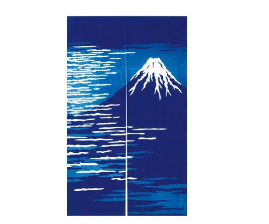 63-7216-50　［Discontinued］indigo dyeing Noren Mt. Fuji NID3105-BI　2791900