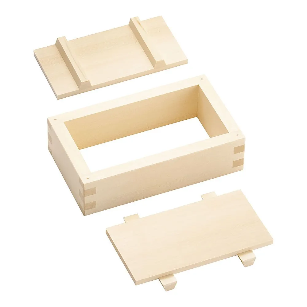 62-6473-81　［Discontinued］Wooden pressed sushi (white wood) medium