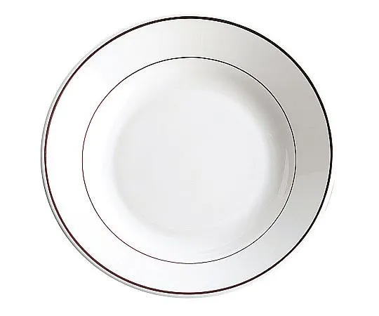 62-6833-84　［Discontinued］Restaurant Bordeaux Soup Dish φ225 mm 22563 (50179)