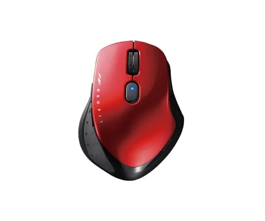 63-4125-26　［Discontinued］Mo*** NeoFit Wireless Type Quiet 5 Button Red　2BHBSMBW510MRD