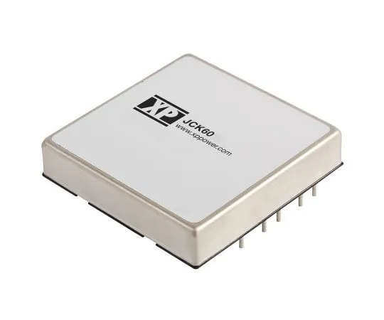 63-8368-07　XP Power JCK 60W Isolated DC-DC Converter Through Hole, Voltage in 18 → 36 V dc, Voltage out 12V dc　JCK6024S12