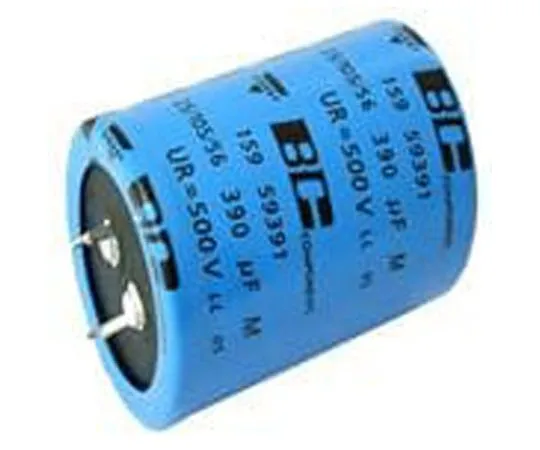 63-9679-33　Vishay 150μF 500V dc Aluminium Capacitor 25 (Dia.) x 45mm +105°C 25mm 10mm 45mm　MAL215919151E3