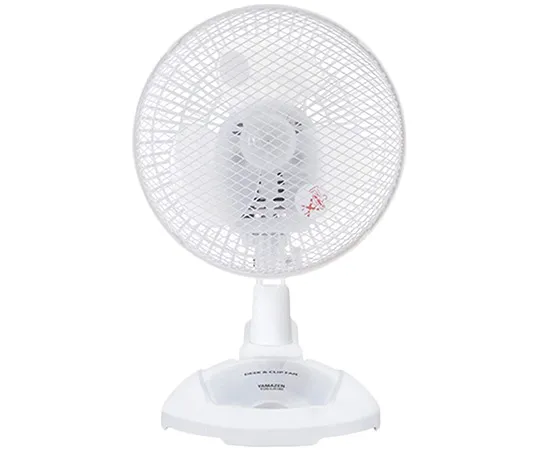 63-3966-37　［Discontinued］18 cm Tabletop, Clip Fan White　YDS-CA185W