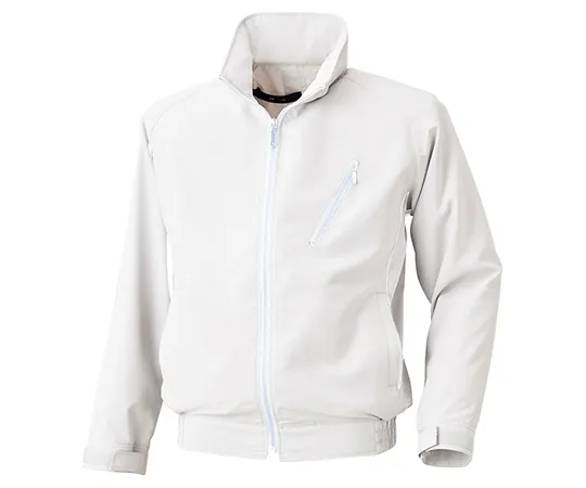 63-5377-12　［Discontinued］Long Sleeve Jacket White S　BK6057-10-S