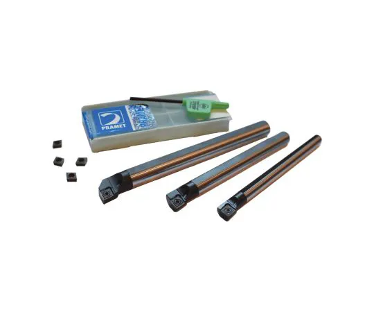 63-9683-30　Pramet 13 piece 100 mm Long Holder (x3), Insert T9325 (10) Lathe Tool Set, Grade T9325　RSKITINTSCLCR-CC064T9325